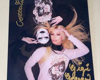 Autographed RuPaul's Drag Race Gottmik & Gigi Gorgeous Framed Photograph