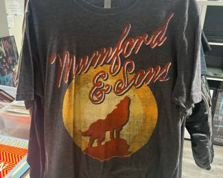 Collection Of Concert Tour & Music Related/Themed Graphic T-Shirts