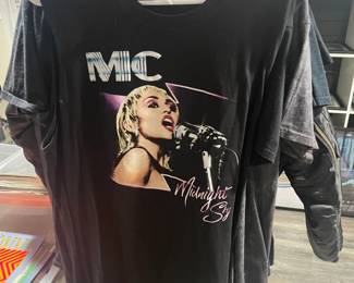 Collection Of Concert Tour & Music Related/Themed Graphic T-Shirts