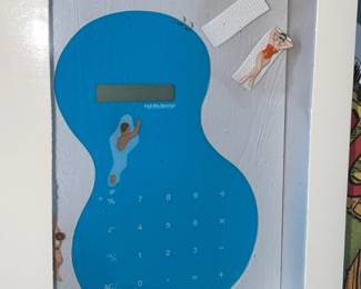NEAT Hilton @ Short Hills Hotel & Spa Promotional Pool Shaped Calculator W/ Box