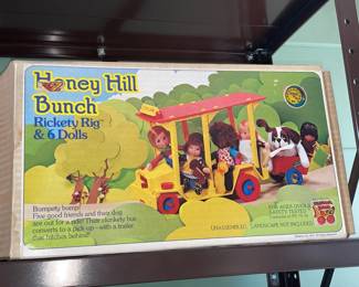 Vintage Honey Hill Bunch Rickety Rig Playset & Box (COMPLETE!)