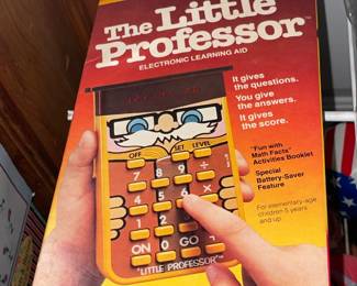 The Little Professor Calculator W/ Box
