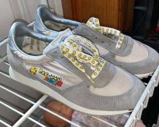 Pac-Man Sneakers W/ Original Laces (NEAT!)