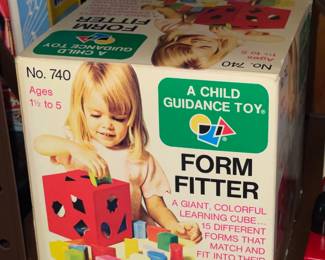 Form Fitter By Child Guidance W/ Box