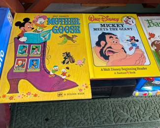 Assorted Vintage Disney Books