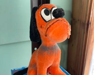 Vintage Plush Dog
