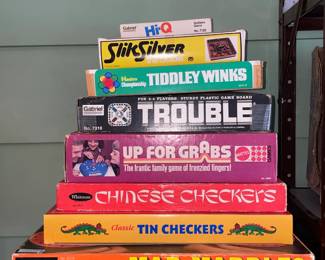 Assorted Vintage Board Games