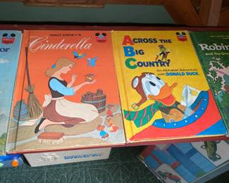 Assorted Vintage Disney Books