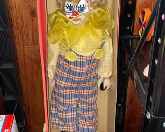 Boxed Clown Doll