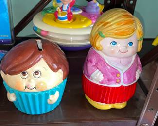 Vintage Ceramic Kid's Banks
