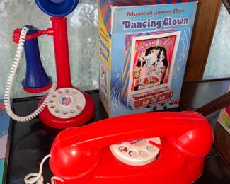 Vintage Play Telephones