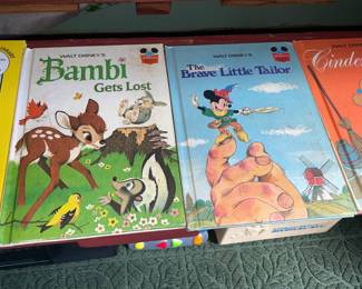 Assorted Vintage Disney Books