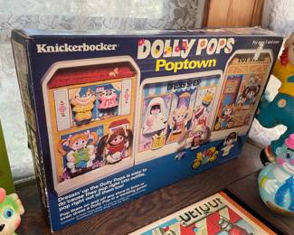 Vintage Dolly Pops Poptown By Knickerbocker W/ Box