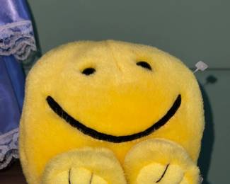 Vintage Smiley Plushie