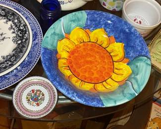 Sunflower Plate