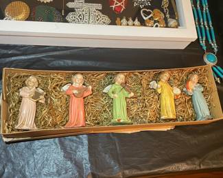 Antique Angel Set W/ Original Box (Germany)