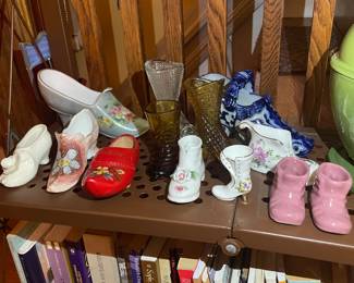 Antique Shoe Figurine Collection