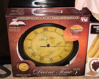 Divine Time Wall Clock