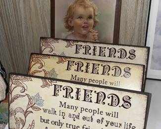 Friend Plaques