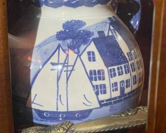 Blue & White Pottery Teapot