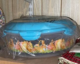 Easter Bunny Food Container
