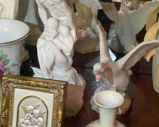 Lladro Goose Figurine