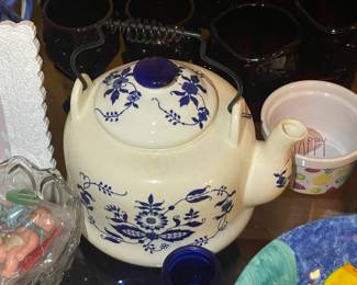 Blue & White Teapot