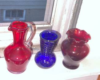 Vintage Color Glassware