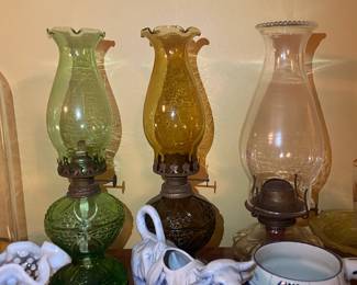Antique Oil Lamps