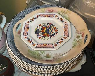 Blue & White Dinner Plates
