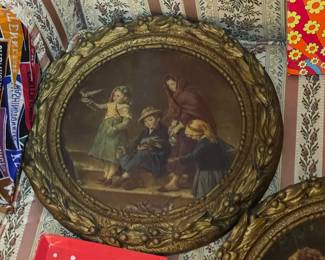Framed Etched Artwork