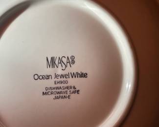 "Ocean Jewel White" By Mikasa China Set