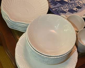 "Ocean Jewel White" By Mikasa China Set