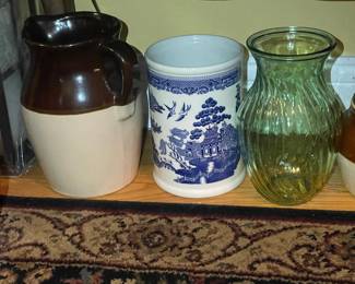 Pitcher & Vases