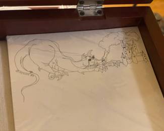 NEW Dragon Motif Notepad