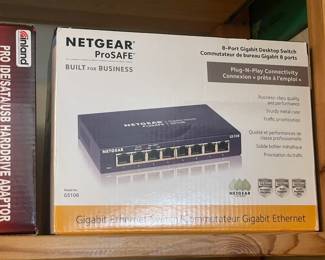 NEW Netgear ProSafe 8-Port Gigabit Desktop Switch