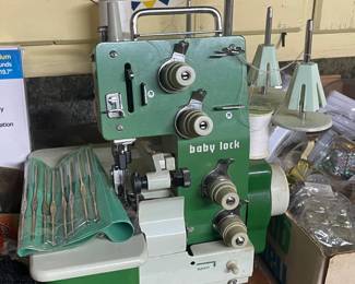 Vintage 1970s Juki Baby Lock EA-605 4 Thread Overlocker Serger