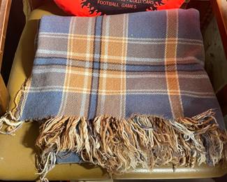 Plaid Throw Blanket