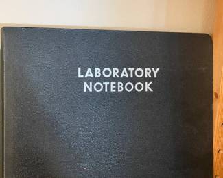 Vintage Laboratory Notebook