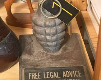 Vintage Take A Number Desk Accessory