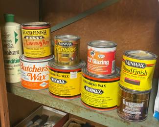 Assorted Paint, Stain, Etc.