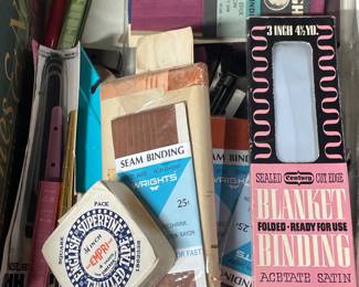 Sewing HQ! (TONS OF Notions, Supplies, Etc.)