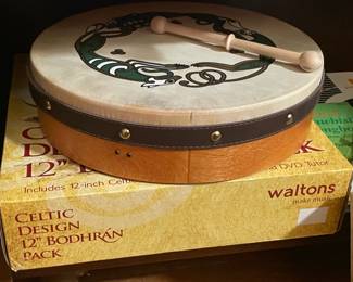 Waltons Celtic Design 12" Bodhran Drum