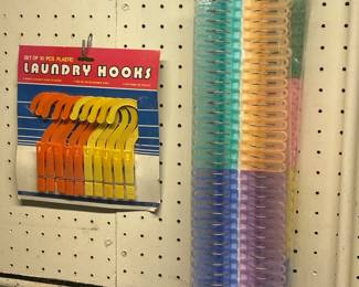 Laundry Hooks & Clothespins