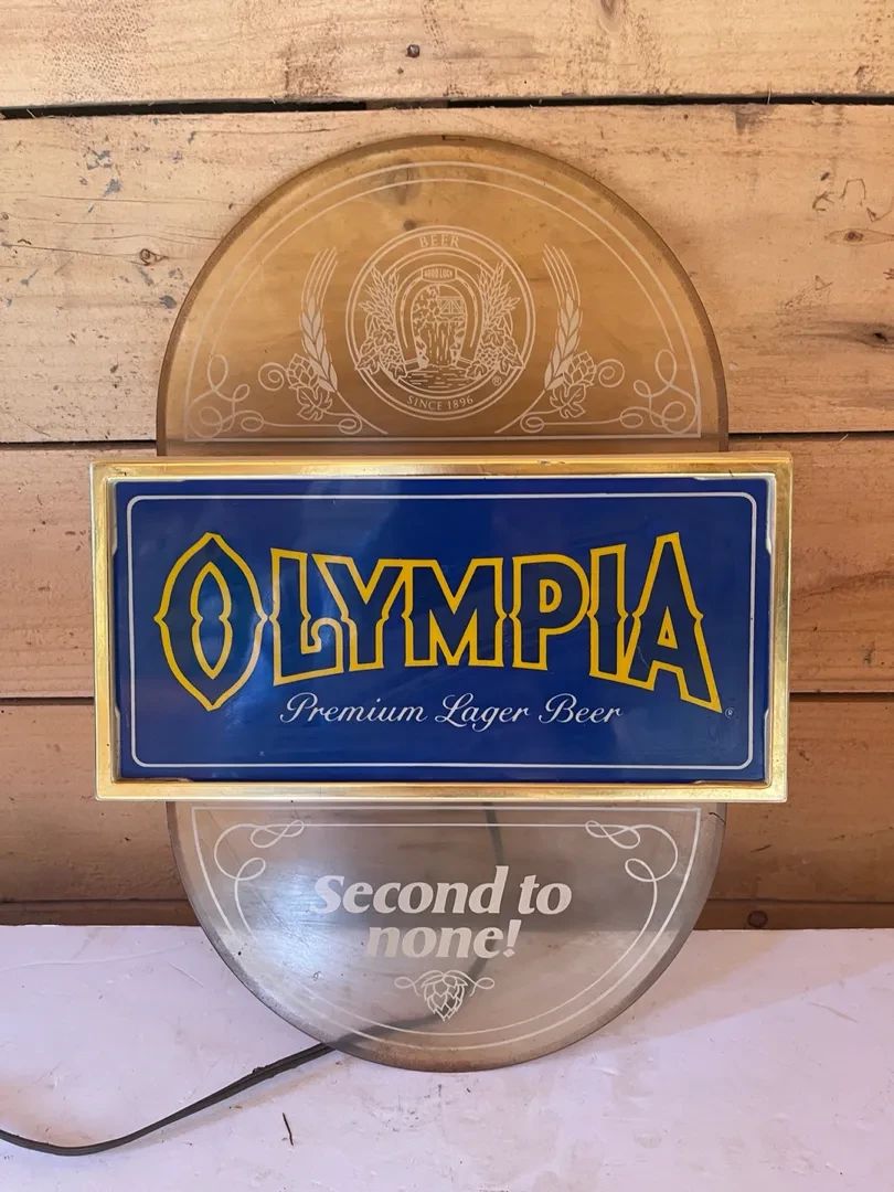Olympia Premium Lager Beer LightUp Sign