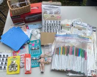 RubOn Transfers Fiskars Texture Plates and Dremel Bits with Markers Stickers and More