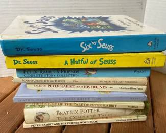 Dr Seuss Book Treasuries with Beatrix Potter Peter Rabbit Collection