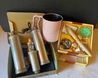 Aluminum Cookie Presses  Chocolate Making Kit With Recipe Book Sifter