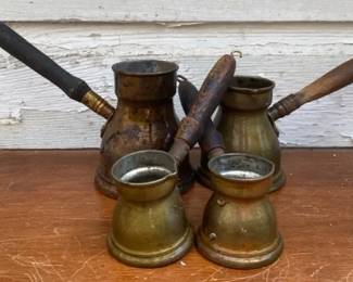 Vintage Turkish Coffee Pots