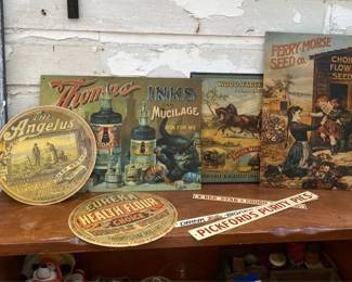 Vintage Metal Signs Some Originals